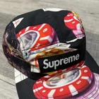 Casquette de camp Supreme Casino FW18 noire réglable streetwear jetons de poker Las Vegas