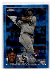 2023 Chrome Update Sapphire #USCS205 Oscar Colás Chicago White Sox