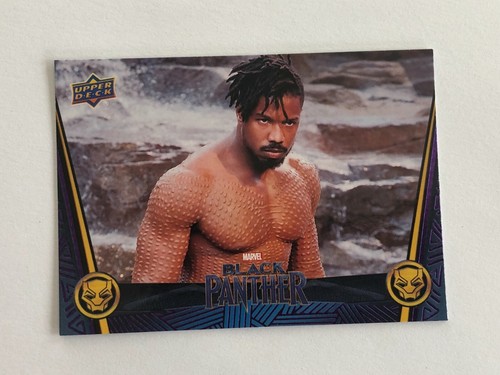 UPPER DECK MARVEL BLACK PANTHER MOVIE BASE CARD SINGLE - COMPLETE YOUR SET - Picture 52 of 77