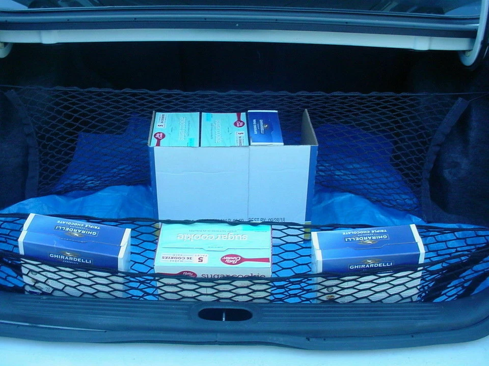 Сетчатый органайзер в виде конверта заднего багажника грузовая сетка для BUICK LeSabre 2000-2005 - Изображение 4 из 4