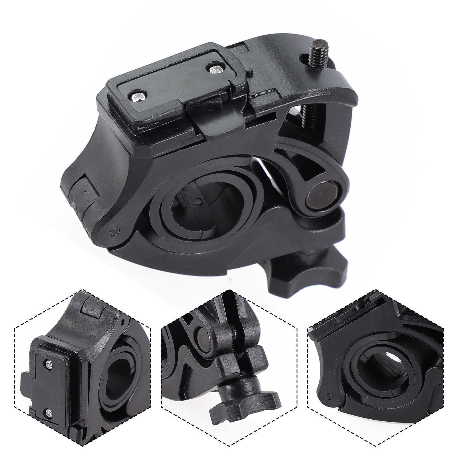 1* - Bike Light Bracket Mount Bicycle Lamp Stand For Cycling Headlight Support