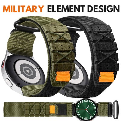 Nylon Armband für Huami Amazfit GTS 4 Mini 2 2e GTR 3 Pro Bip 5 Lite/U/S Cheetah