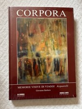 ANTONIO CORPORA RARO LIBRO CATALOGO DI GIOVANNA BARBERO