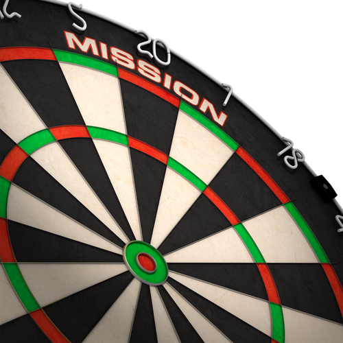 Dartboard Mission Samurai II Freccetta professionale filo ultrasottile - Foto 12 di 12