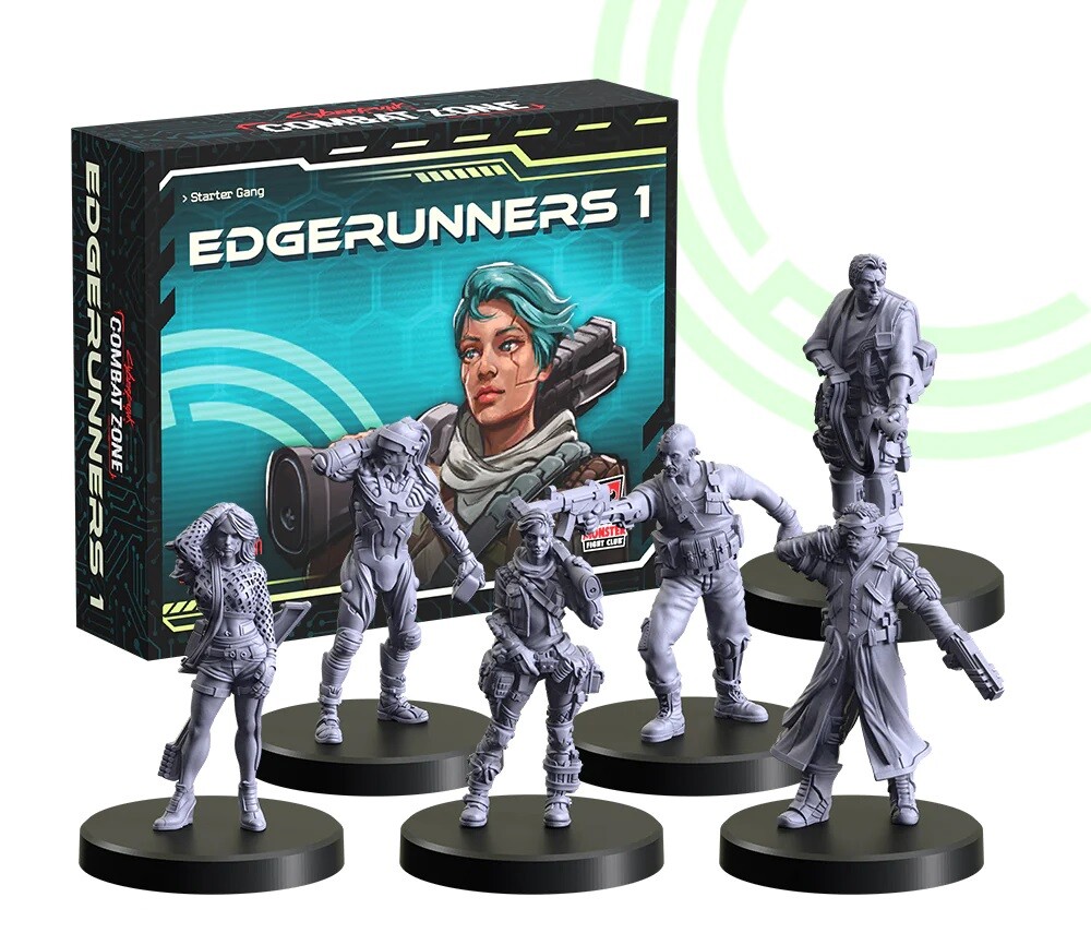 Киберпанк: Зона боевых действий - Стартовая банда Edgerunners 1