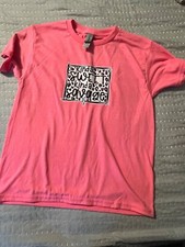 Youth Girls Neon Pink Funny short sleeved T-shirt, new without tags,