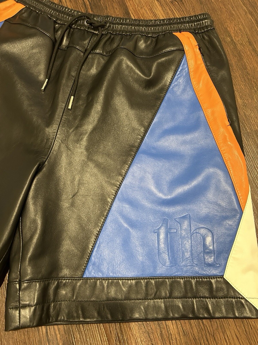 Kith for The New York Knicks Leather Turbo Shorts SZ L | eBay