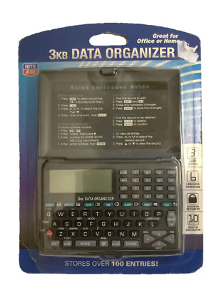 RITE AID - 3kb Data Organizer