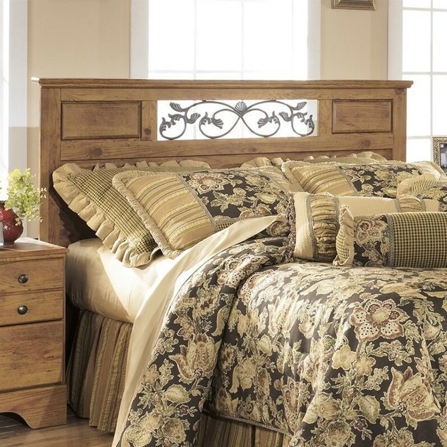 Ashley Bittersweet Wood Full Queen Panel Headboard In Light Brown