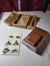 AS IS PARTS REPAIR Film Door Won't Close Flat Brown Polaroid SX-70 Land Camera