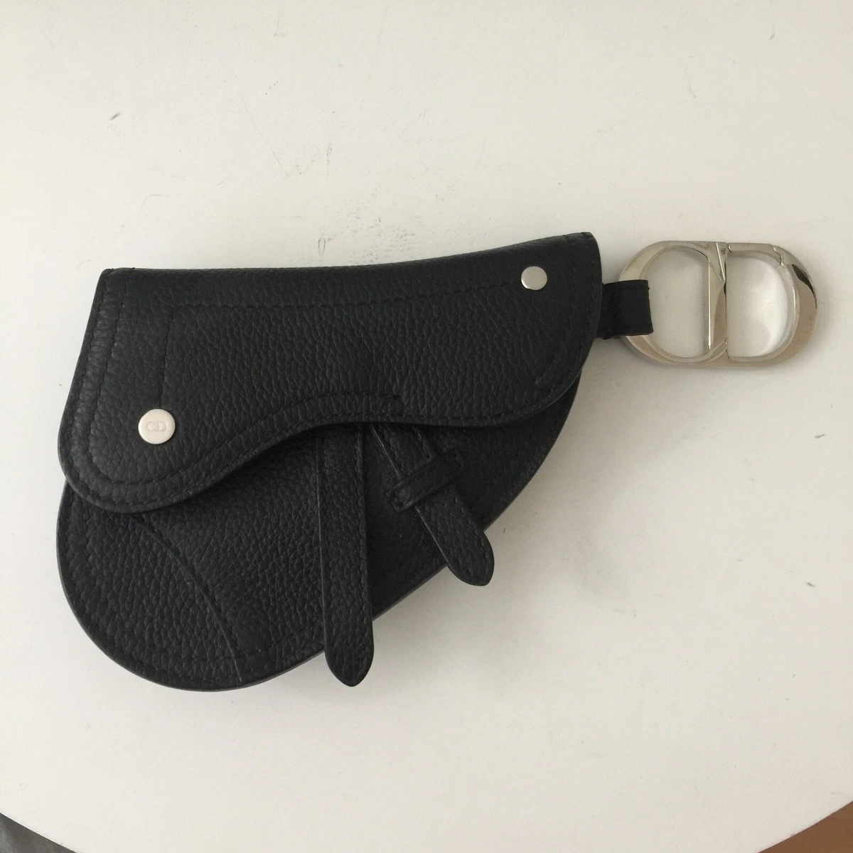 Dior Oblique Saddle Key Holder in 2023