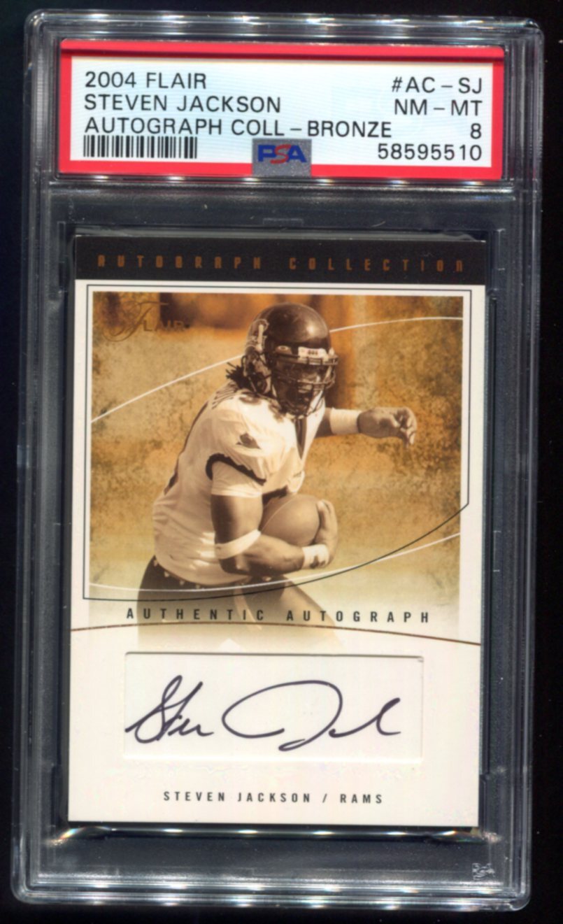 Steven Jackson Flair Autograph Collection #ACSJ Bronze