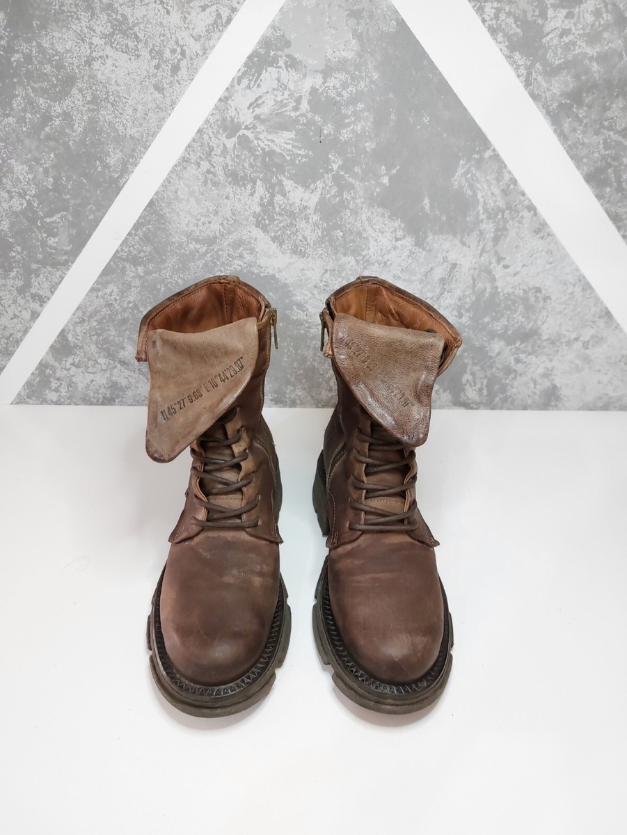 Brown Anfibi As 98 Airsteps Brown Anfibi Fango Women's Lace-Up