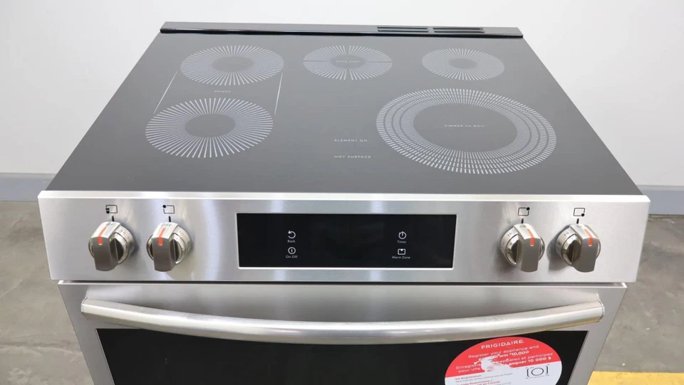 Frigidaire 30" 5 Elements 6.2 cu.ft. Freestanding Electric Range GCFE3060BF - Image 4 of 4