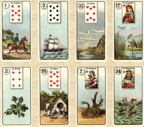 LENORMAND ONE QUESTION Written Reading 24 Hour Delivery Etsy UK Tarot learning, 