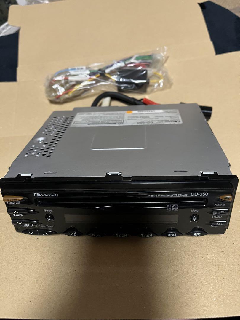 ナカミチ Nakamichi CD-350 CD FM AMデッキ スピーカー付 Nakamichi nakamichi CD 350 | eBay