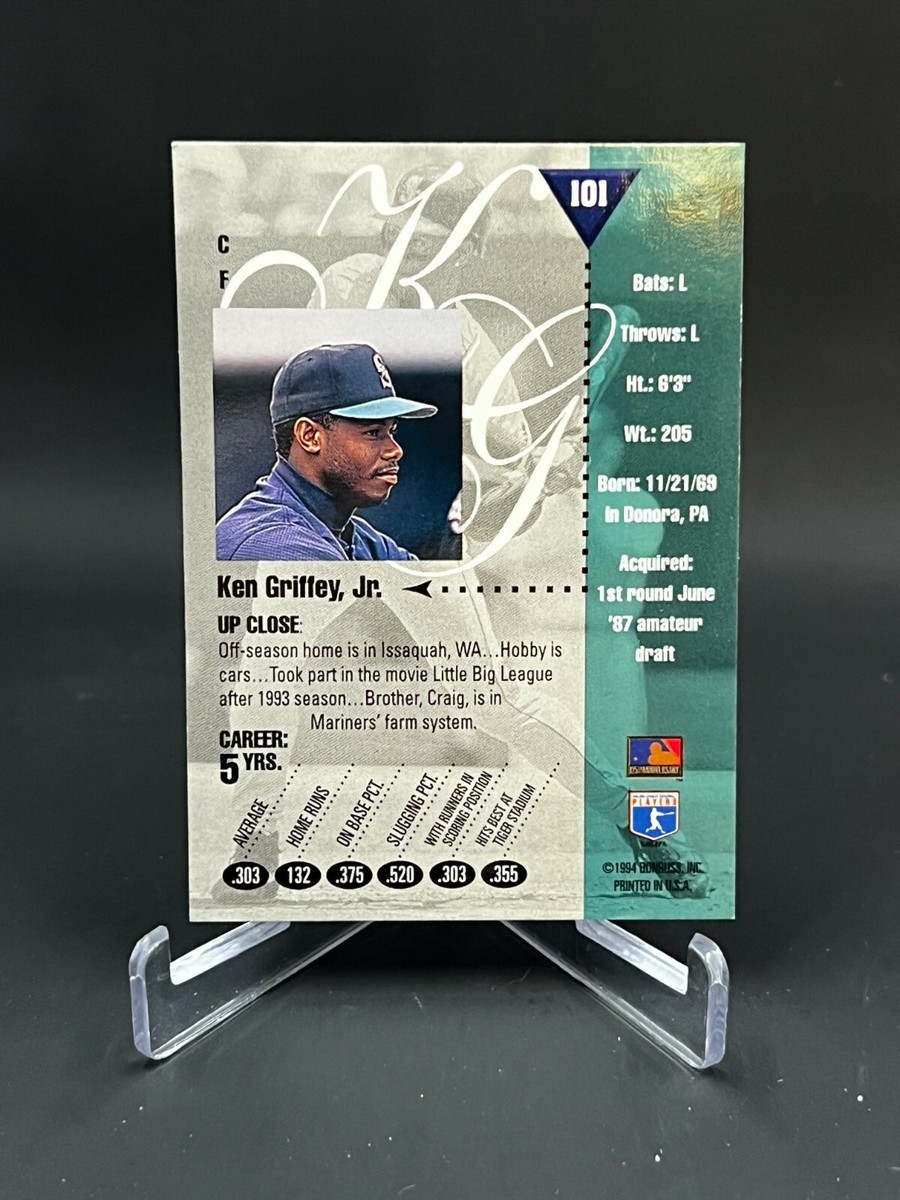 1994 Studio Baseball Ken Griffey Jr. Card #101 s | eBay