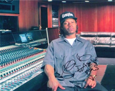 Jason Mitchell signed Straight Outta Compton 8x10 movie photo inscribed Eazy COA