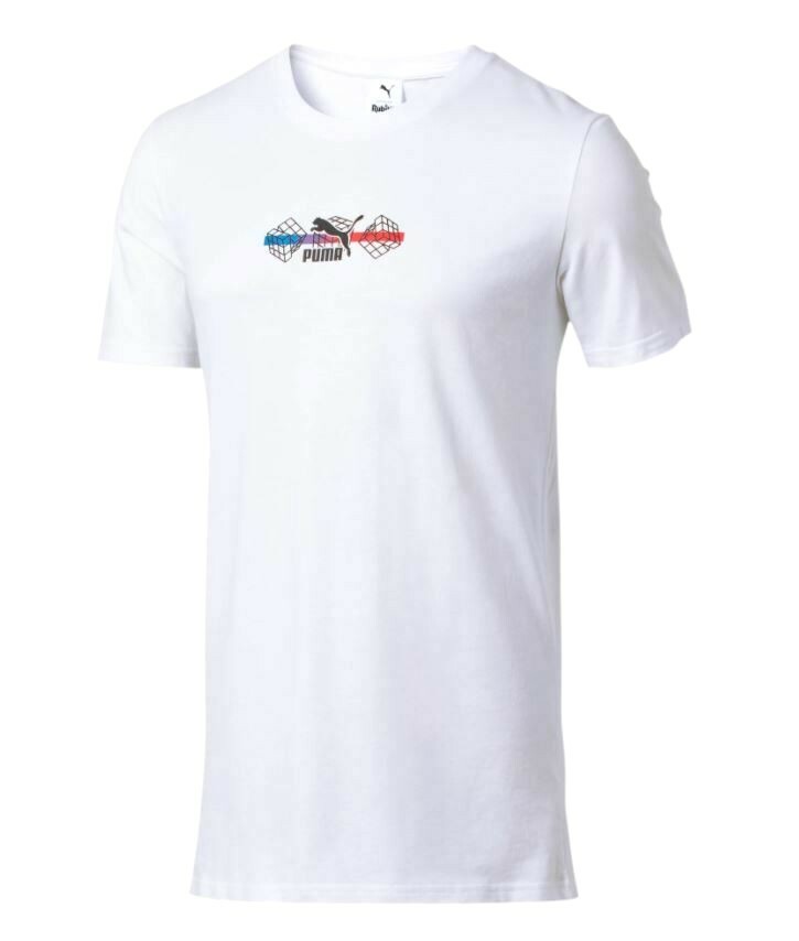 NEW MEN'S PUMA X RUBIK'S CUBE TEE SHIRT ~ SIZE XL #598111-02 WHITE | eBay