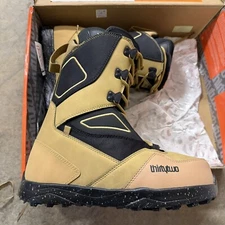 2025 NIB Mens ThirtyTwo Light x JP Snowboard Boots $250 9.5 tan black