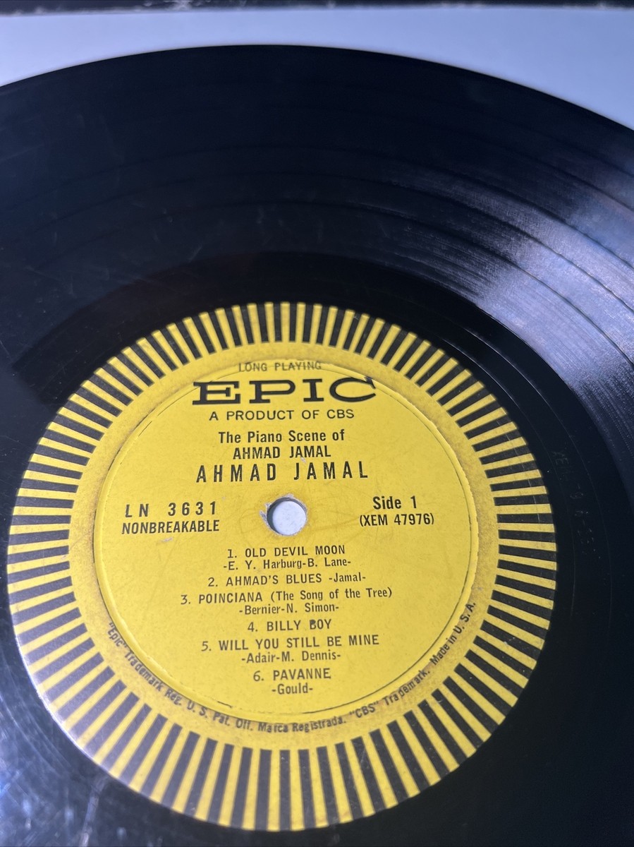 The Piano Scene of AHMAD JAMAL -1959-Epic Records-LN 3631- | eBay