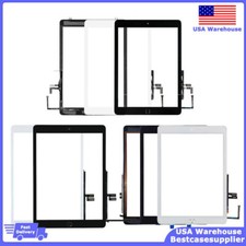 For iPad 10th 9th 5th 6th 7th 8th Touch Screen Digitizer Glass  Home Button