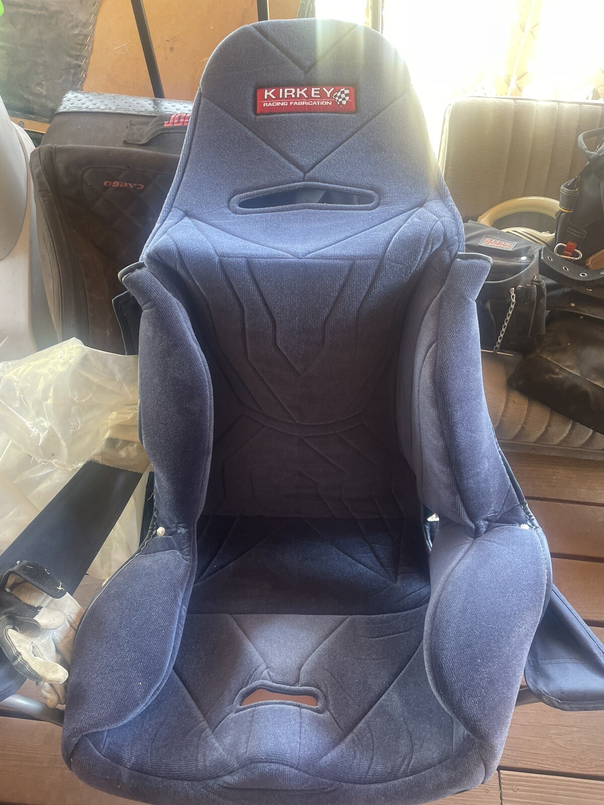 Kirkey Racing Seat Cover Blue eBay