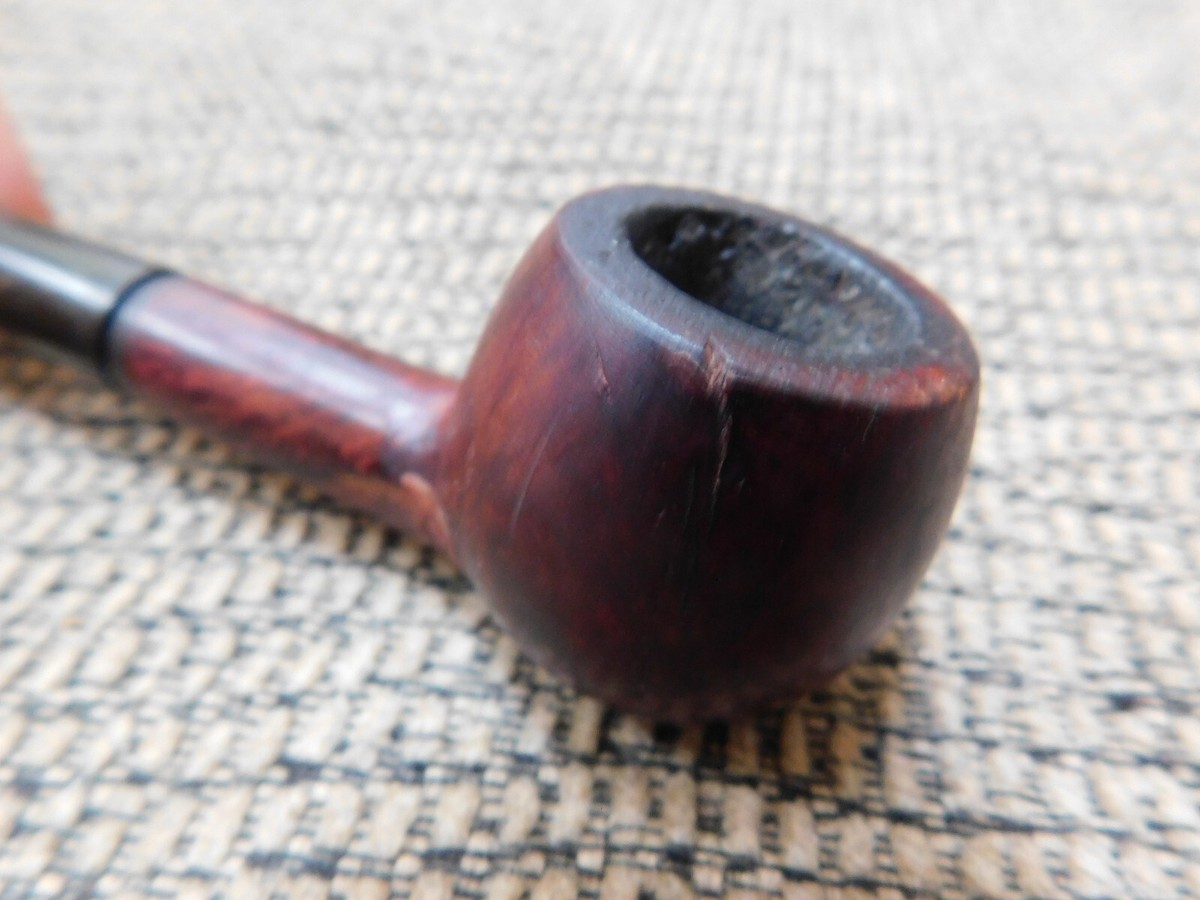 Vintage Capri Italy Algerian Briar Pipe Estate Tobacco Smoking