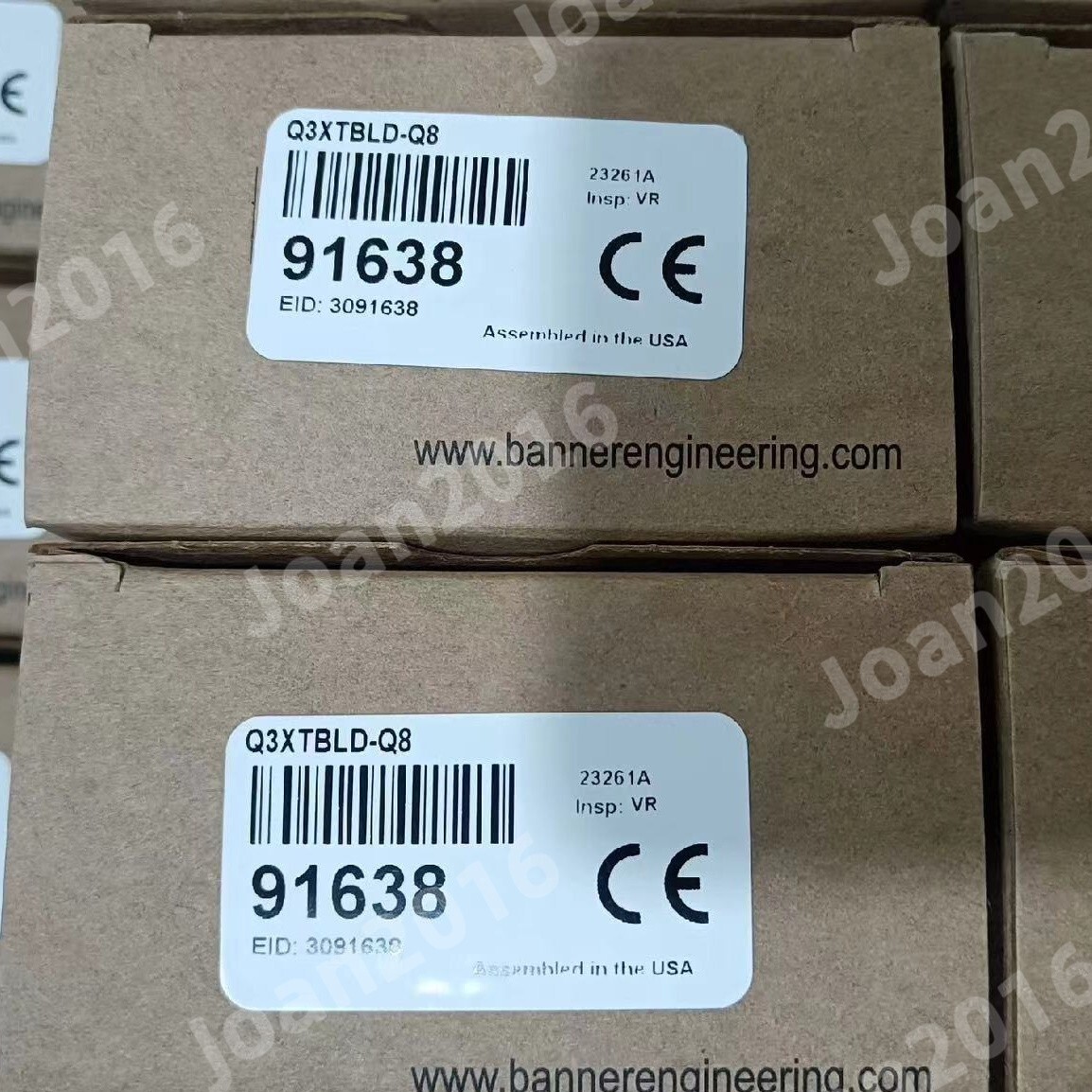 New Original BANNER Q3XTBLDQ8 91638 Laser Contrast Sensor eBay