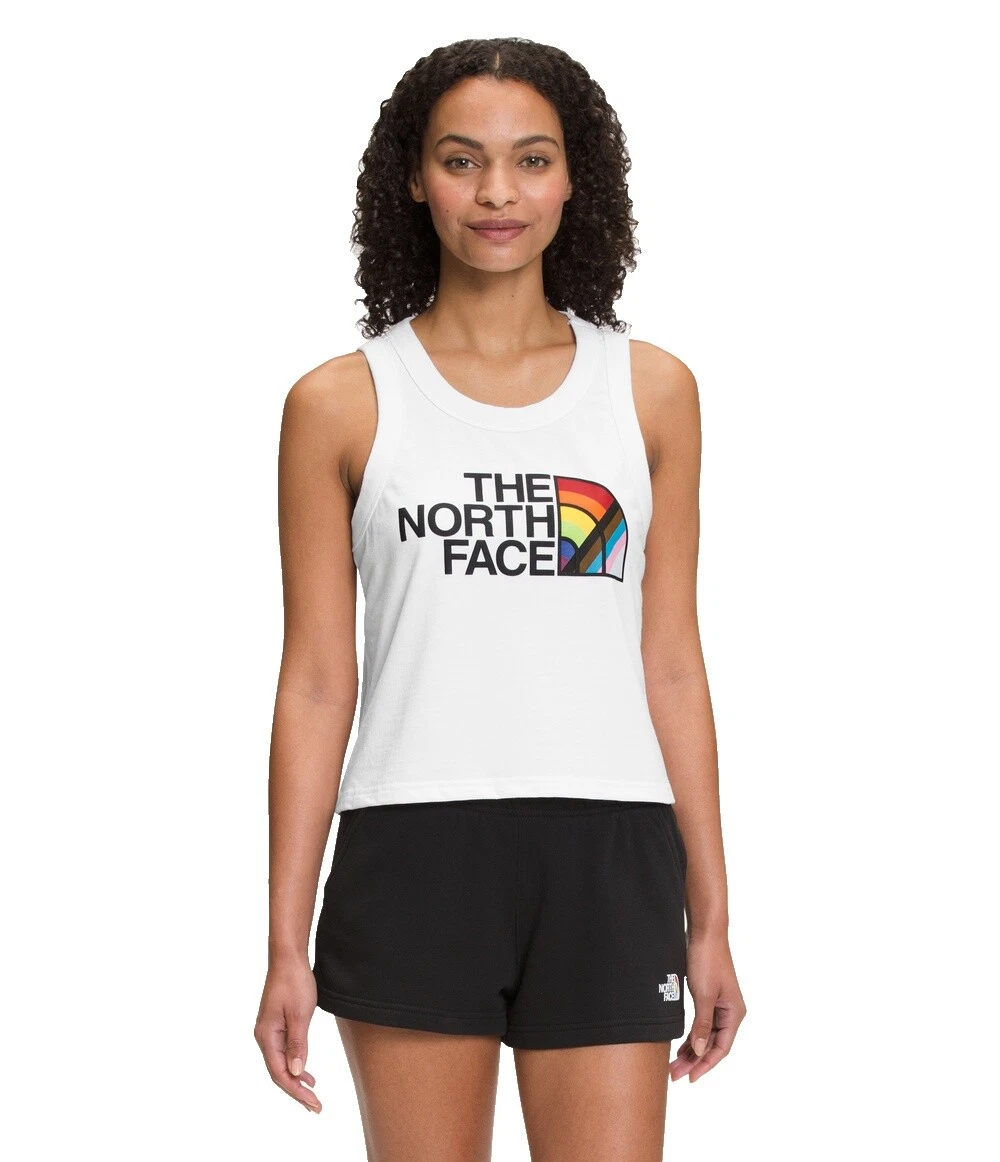 Топы The North Face белые для активного отдыха для женщин