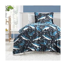 dream FACTORY Kids 5-Piece Complete Set Easy-Wash Super Soft Microfiber Comfo...