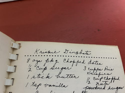 Vtg Louisiana family cookbook handwritten Emmet & Daisy Johnson recipe genealogy - Picture 6 of 9