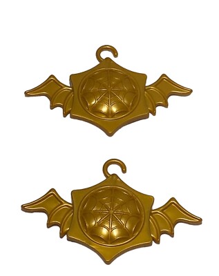 Set Of 2 - Monster High Doll Spectra Gold Dj Booth Replacement Bat Wing Hangers