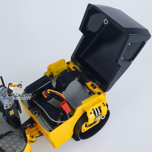 1/14 RC Road Roller BW120AD RTR Construction Vehicle Car ST8 Radio Battery Light - Picture 17 of 23