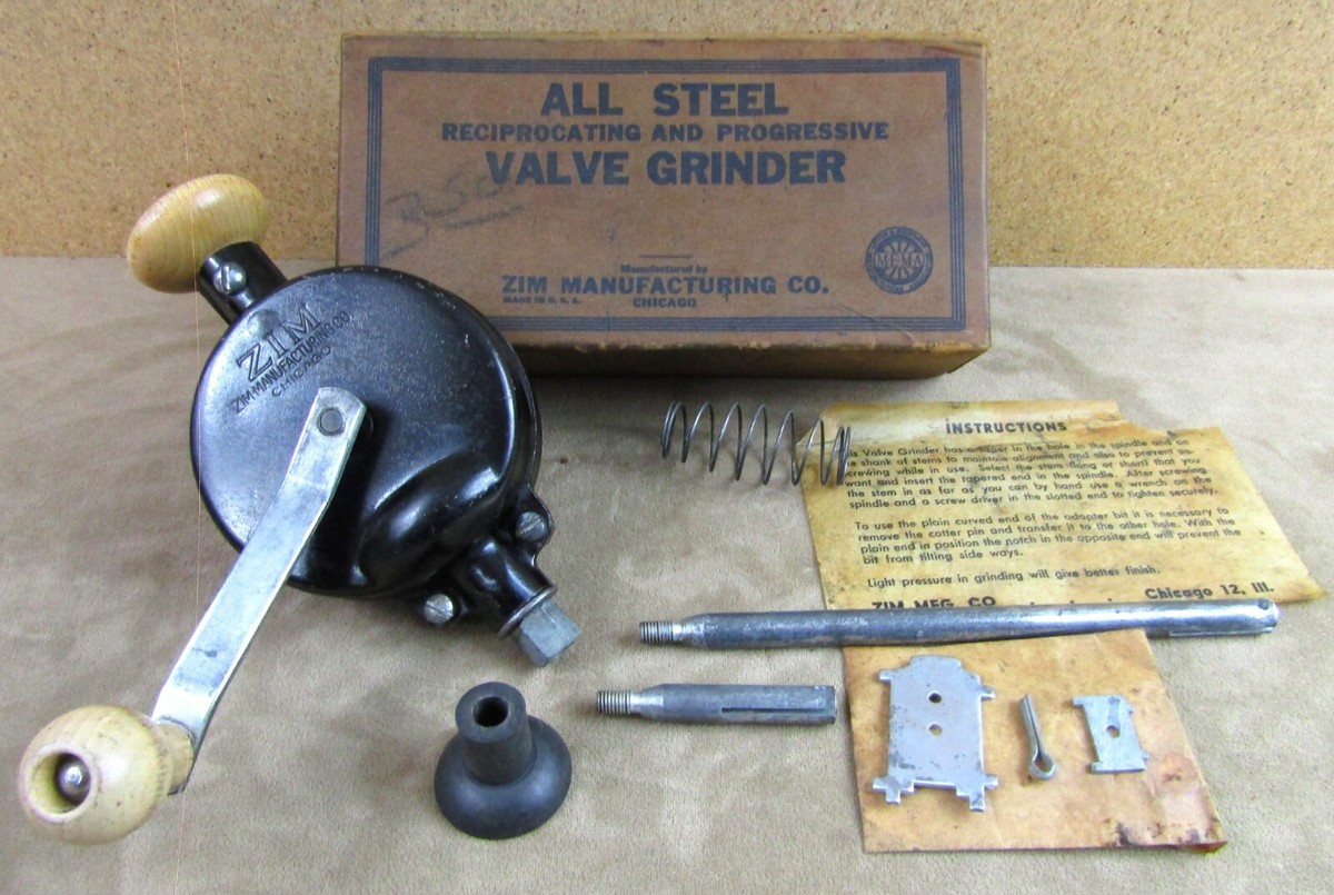 NICE! VINTAGE ZIM MFG. USA NO.305 STEEL RECIPROCATIONG PROGRESSIVE