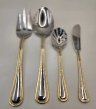 WALLACE  Regal Pearl Stainless 18/10 Serving Pieces Set of 4