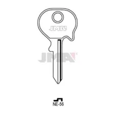 5 X NEIMAN Vehicle Key Blanks