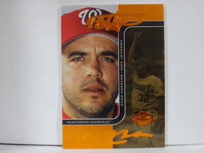 2006 Topps Co-Signers Changing Face Gold /115 #43 - Nick Johnson Chad Cordero