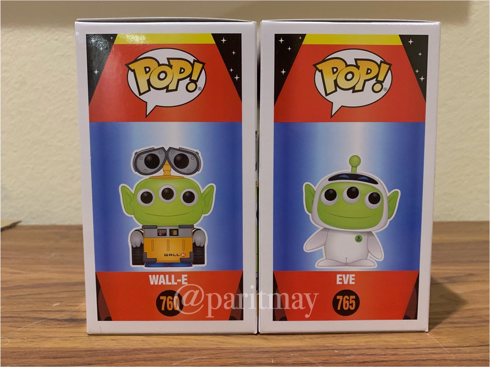 New!! Funko Pop Disney Pixar Alien Remix As *WALL-E & EVE