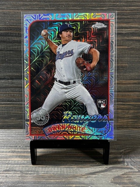 2024 Topps Series 1 - 1989 Topps Chrome Silver Pack #T89C-13 Owen White (RC)