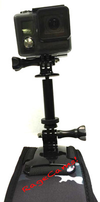 Supporto A Spalla RAGECAMS Per GoPro E Fotocamere - Attacco 1/4-20, RC-HD3+SHN