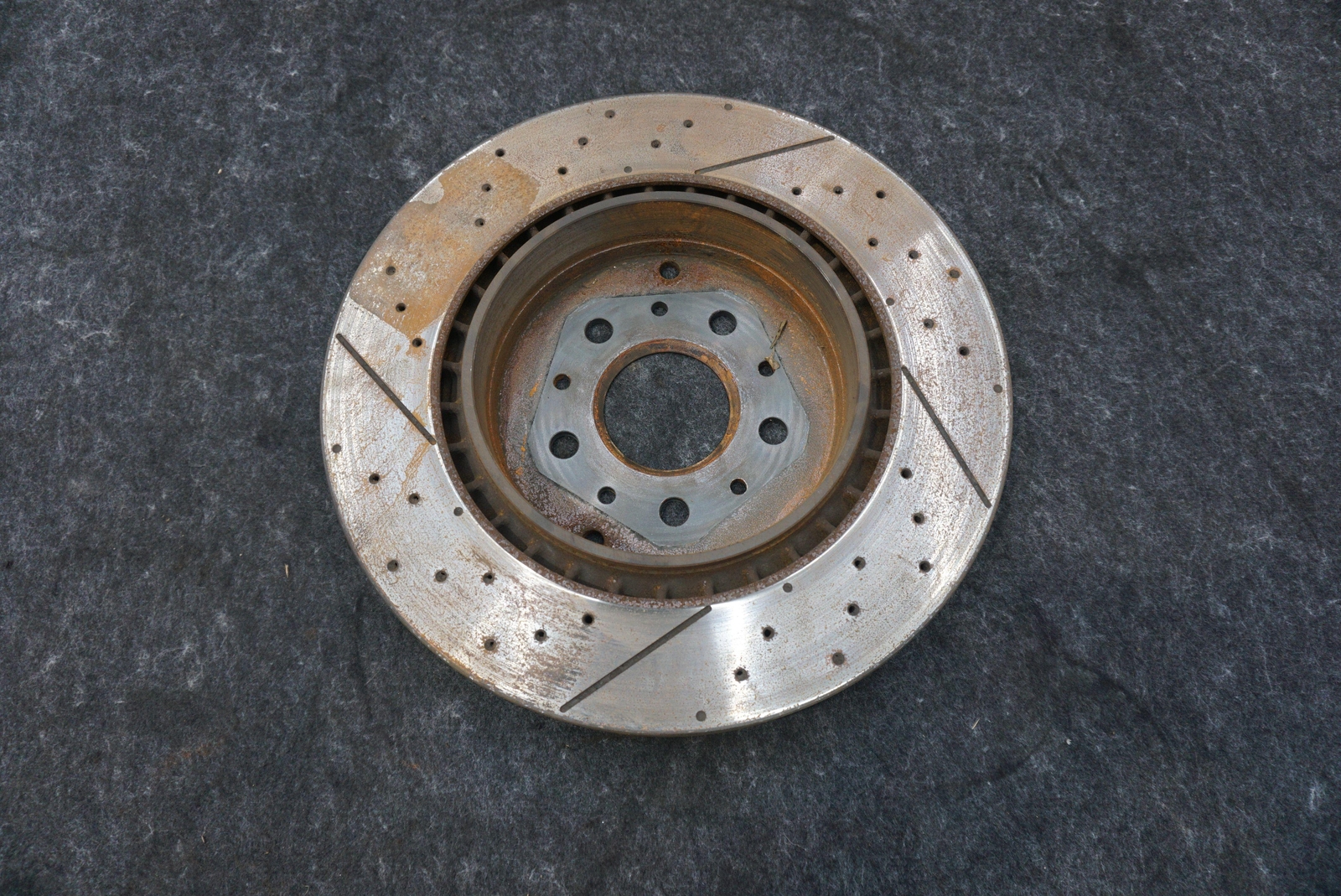 Set Rear Left & Right Disc Brake Rotor 228411 Maserati Granturismo M145 2008-14+