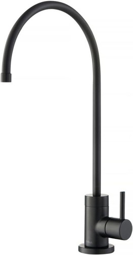 Purita 12-Inch High Matte Black Filter Faucet - Single Handle for Easy Control - Picture 3 of 10