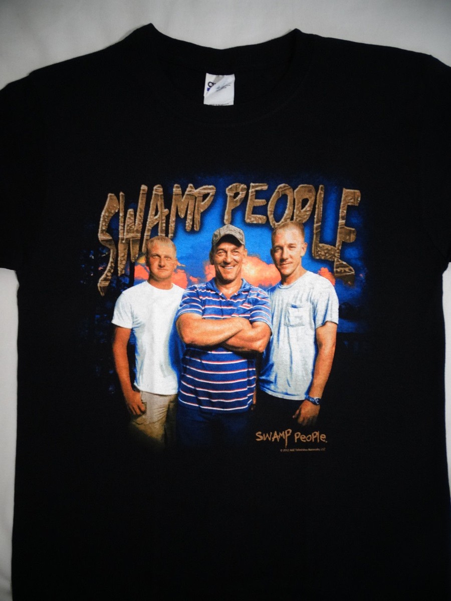 Swamp People Troy Landry Jacob Landry Clint Alligator Licensed T