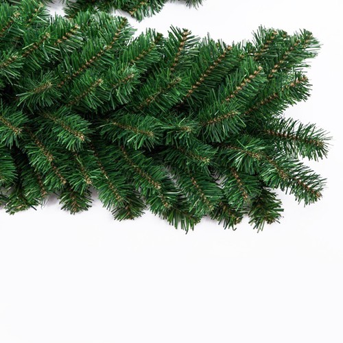 2.7m (9ft) Artificial Christmas Fireplace Garland Wreath Fake Pine Tree Decorate - Picture 4 of 7