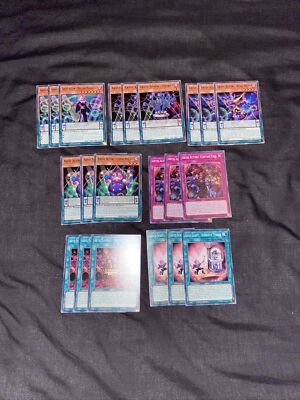Yu-Gi-Oh 21 Karten Abgrund Schauspieler Support Bundle Deck Core 1. Auflage LDS2