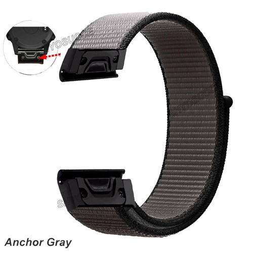 đ„Nylon Sport LOOPđ„Armband FĂŒr Garmin Fenix 7 7S 7X 6 6S 6X Pro 5 5X Plus 3 HR - Bild 46 von 169