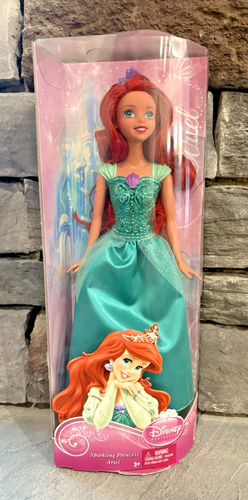 2013 Sparkling Princess Ariel New in Box Disney Princess Collection