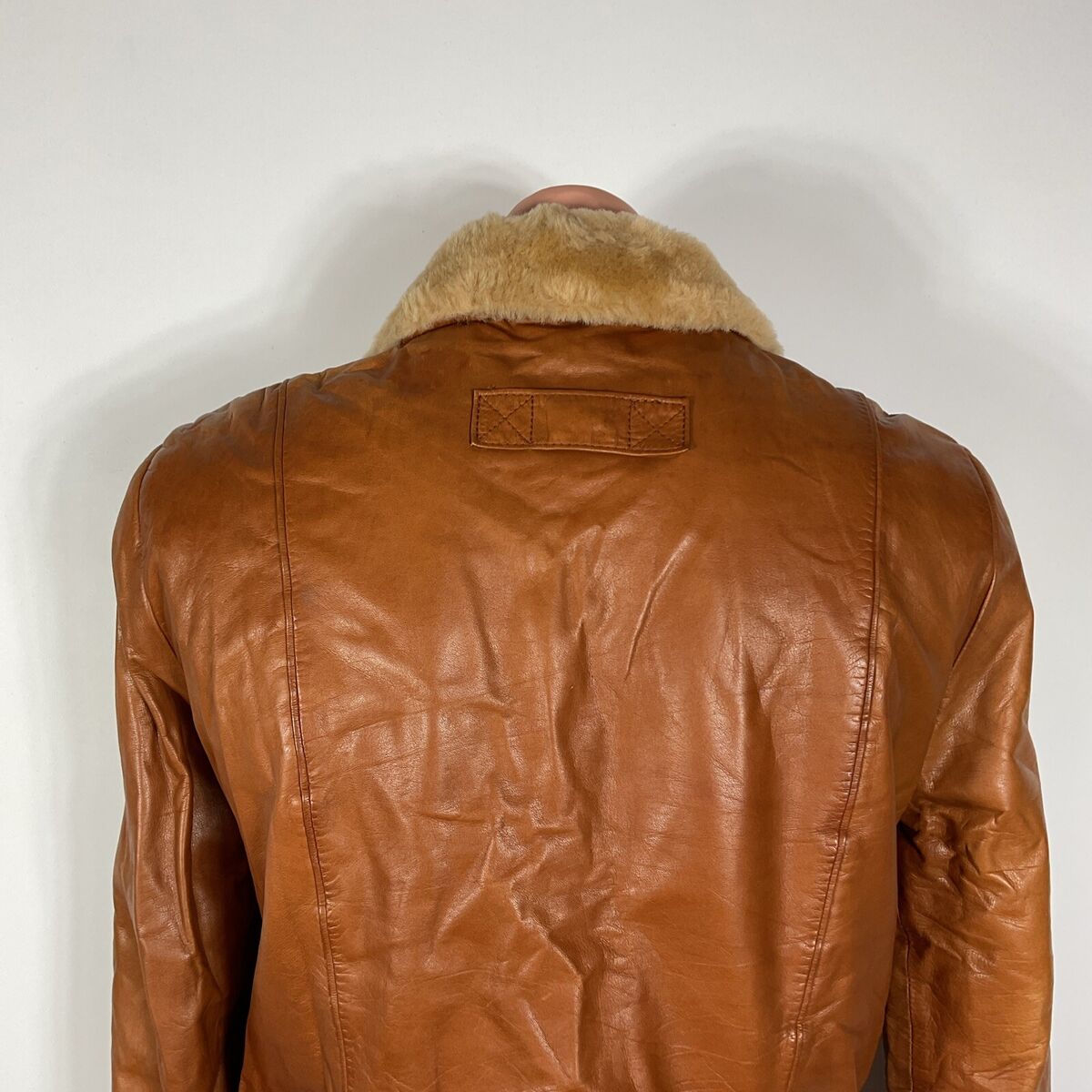 Vintage Crae Carlyle 1970s Brown Fur Collared 100% Leather Vintage Crae Carlyle 1970s Brown Fur Collared 100% Leather