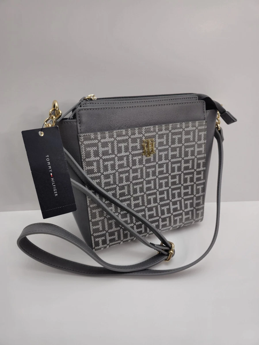 Tommy Hilfiger Crossbody Canvas Logo Women 